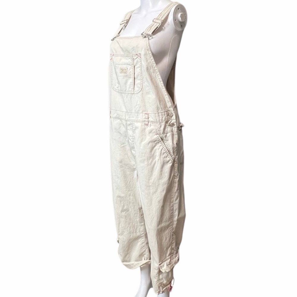 Union Bay Cream Overalls Size XL - Picture 5 of 5